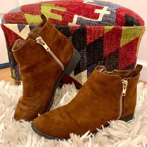 Moderately used Suede booties
